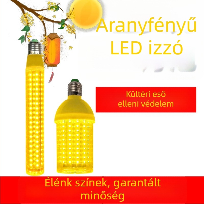 Kültéri vízálló LED lámpa kukoricaszerű dizájnnal, kert- és tájdecorációhoz