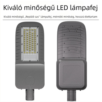 Napelettes LED-floodlámpa kültéri használatra, IP65 vízálló, 60W, 3.2V, Modell 0160