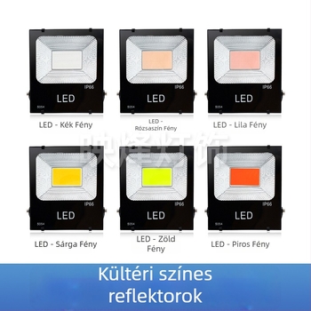 LED fa világítás, kültéri, vízálló, több színű kertvilágítás