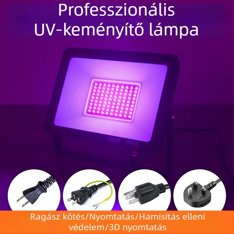 200W UV-kötésű lila fény vetítő kültéri színpadra, IP66 vízálló