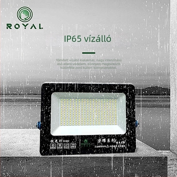 Kültéri vízálló LED-reflektor, nagy fényerejű, 120°-os fényszög, ipari világítás alagutakhoz, terekhez, parkolókhoz és repülőterekhez