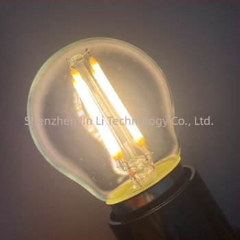 G45 LED alacsony feszültségű LED filament lámpa, E27-es foglalat, dimmelhető, 12V/24V/5V/3V, 360° sugárzás, 180–540 lm, CRI 80