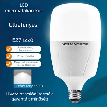 Xinsiliang Lighting LED lámpa, nagy fényerő, E27 foglalat, energiatakarékos, ultra‑fényes otthoni és kereskedelmi világításhoz