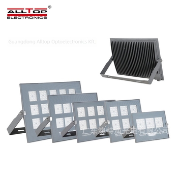 Kültéri vízálló LED reflektor, ultra vékony, alumínium ház, IP65, 1200 lm, 120° fényvetési szög, 30–200 W
