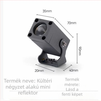 Napelemes kültéri tájvilágítás – LED-reflektor fákhoz és kerthez, vízálló talajra szerelhető lámpa