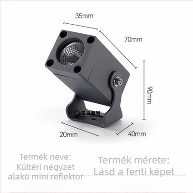 Napelemes kültéri tájvilágítás – LED-reflektor fákhoz és kerthez, vízálló talajra szerelhető lámpa