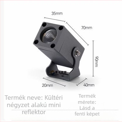 Napelemes kültéri tájvilágítás – LED-reflektor fákhoz és kerthez, vízálló talajra szerelhető lámpa