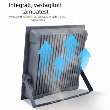 Kültéri LED-reflektor, IP65, 300W, fehér fény, kerthez, 180° fénysugár