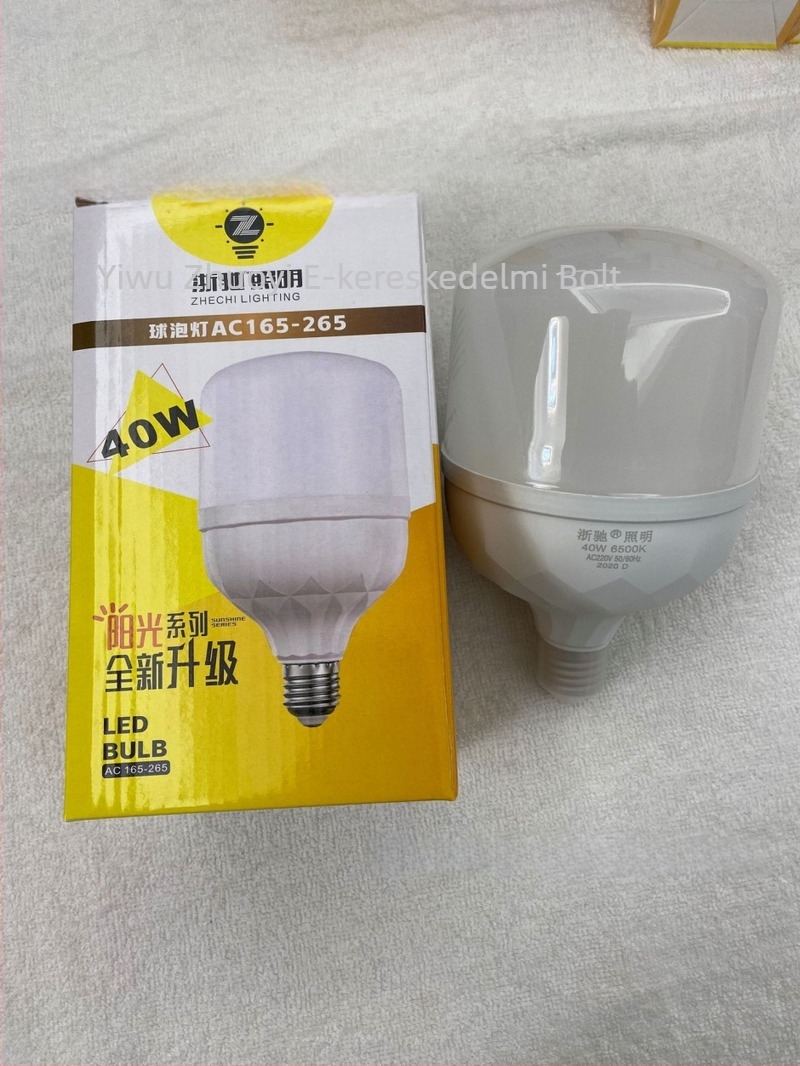 E27 LED izzó, meleg fehér és hideg fehér fény, sárga fény, energiatakarékos, spirál alakú