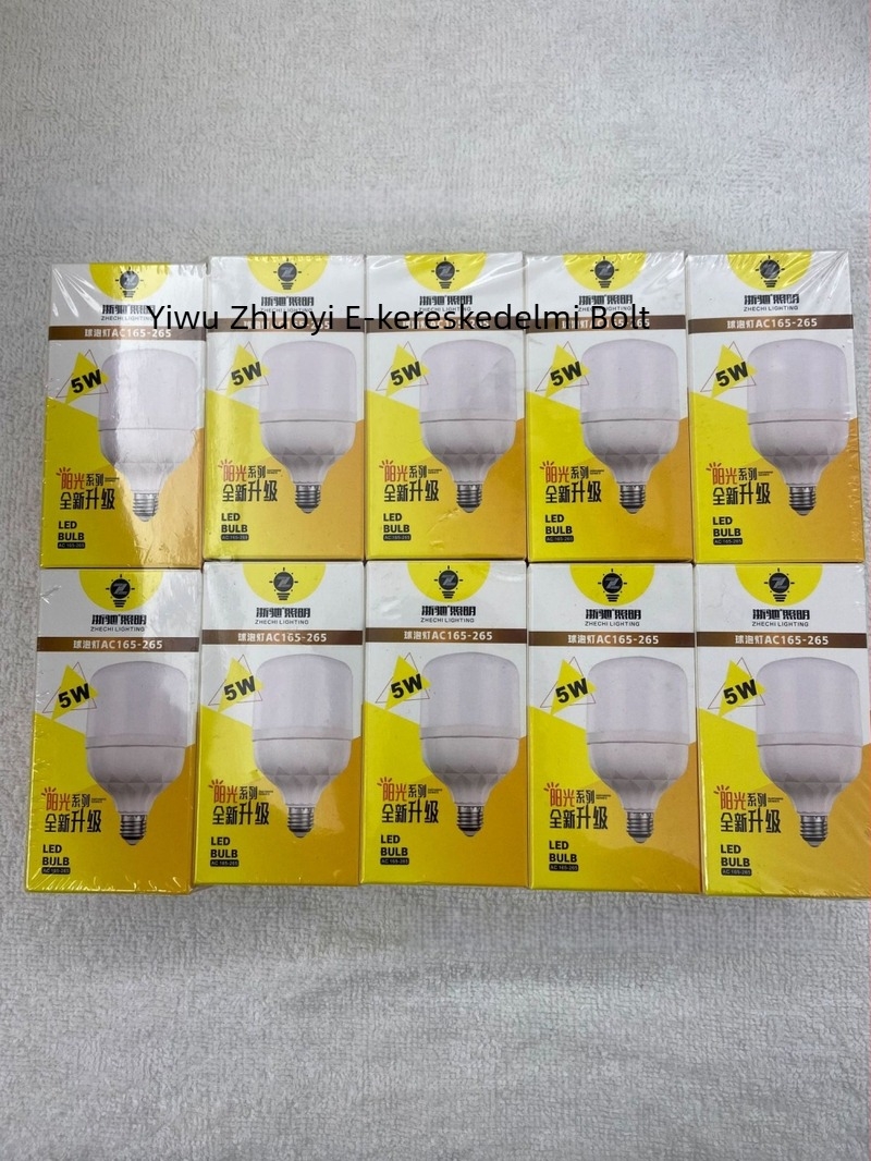 E27 LED izzó, meleg fehér és hideg fehér fény, sárga fény, energiatakarékos, spirál alakú