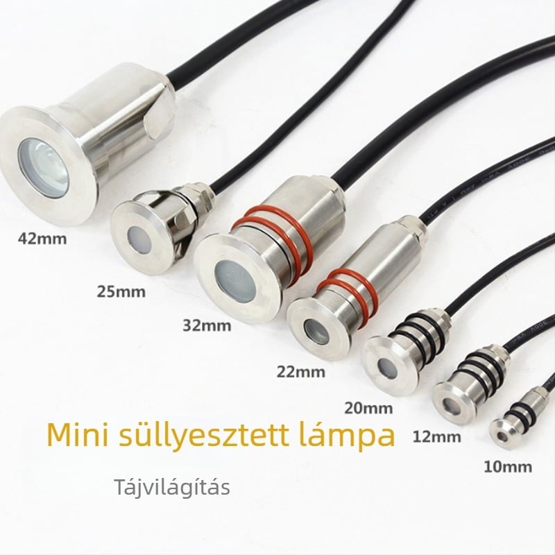 Csillag alakú földalatti LED világítás lélegző effektussal, kültéri spotlámpa, 12V, víz alatti fény, mini padlófény, lépcsőfény