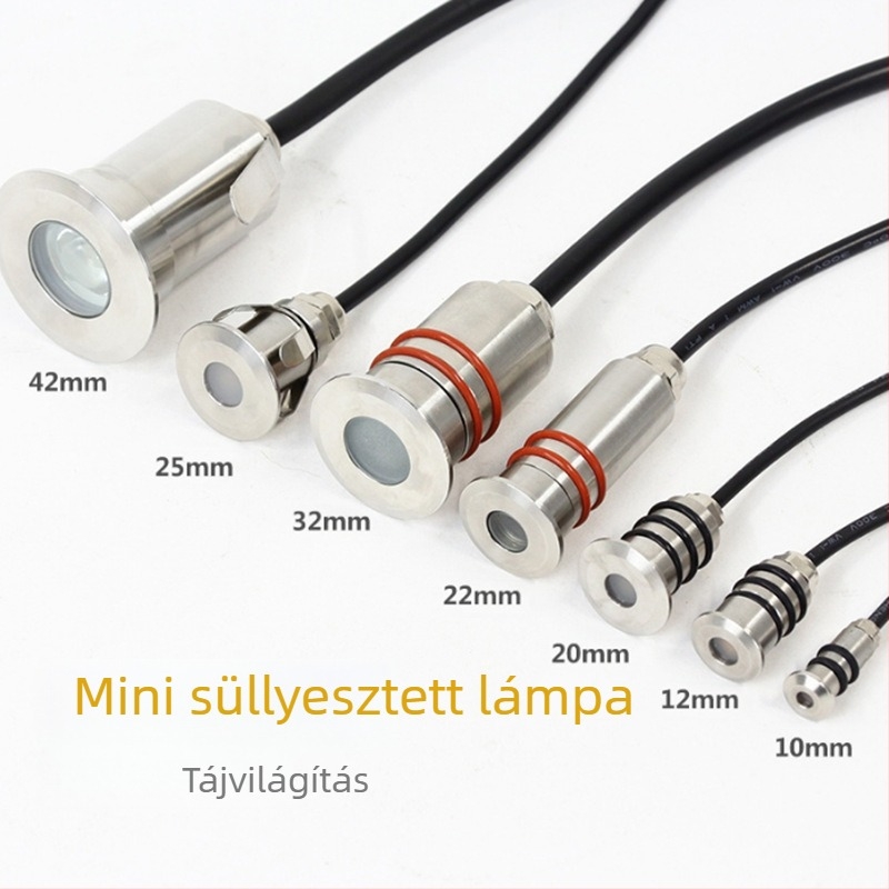 Csillag alakú földalatti LED világítás lélegző effektussal, kültéri spotlámpa, 12V, víz alatti fény, mini padlófény, lépcsőfény