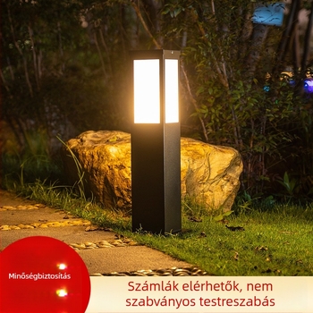 Kültéri kör alakú LED gyeplámpa, vízálló akril gyepvilágítás folyosókhoz és udvarhoz