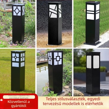 Kültéri kör alakú LED gyeplámpa, vízálló akril gyepvilágítás folyosókhoz és udvarhoz