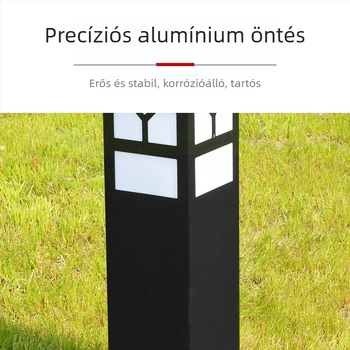 Kültéri kör alakú LED gyeplámpa, vízálló akril gyepvilágítás folyosókhoz és udvarhoz