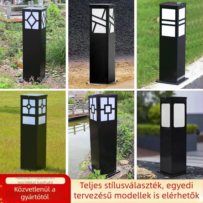 Kültéri kör alakú LED gyeplámpa, vízálló akril gyepvilágítás folyosókhoz és udvarhoz