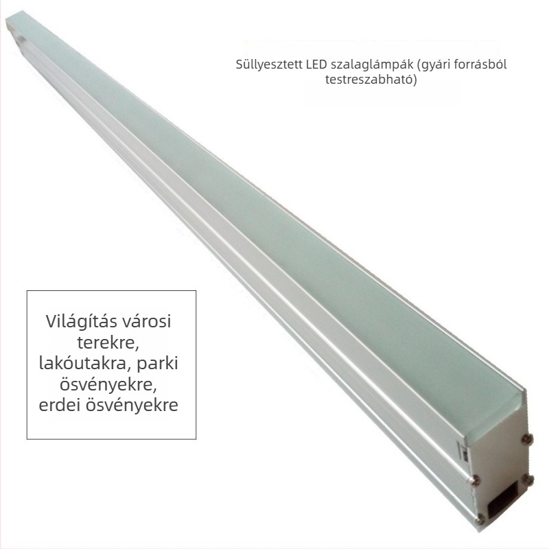 Négyszögletes földalatti falmosó LED-lámpa, RGBW matt lineáris lámpa, 24V
