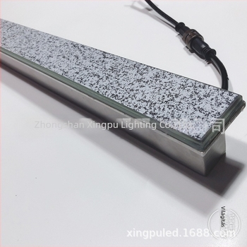 12W LED beépíthető fénycsík műmárványhatással, 5×10 cm