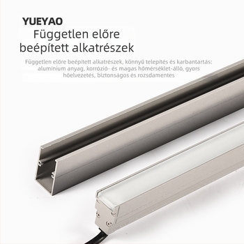 LED kültéri falfényszóró beépített alumínium házban, négyzet alakú föld alatti lámpa, 12W, RGB, 3000K meleg fehér, IP67, 24V