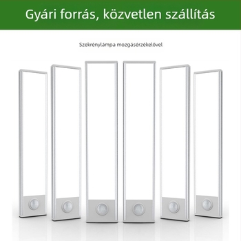 IR-szenzoros ruhásszekrény világítás – ultra vékony LED-szalag, mágneses öntapadós, háromféle színhőmérséklet