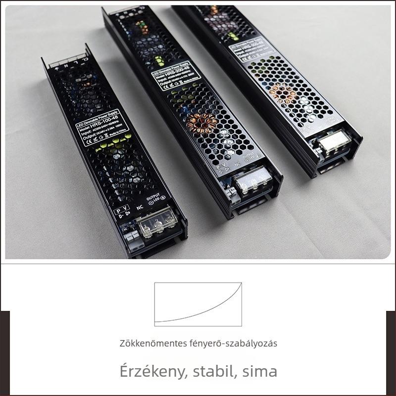 DALI 0-10V dimmelhető LED mágneses sínvilágítás, állandó feszültségű meghajtóval, 48V 150W
