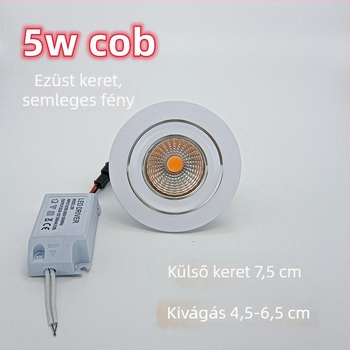 2026 LED mini spotlámpa csillagos ég effektussal nappaliba és a hálószobába, COB mennyezeti világítás, visszaverődésmentes, vitrinekhez és szekrényekhez, A ló éve