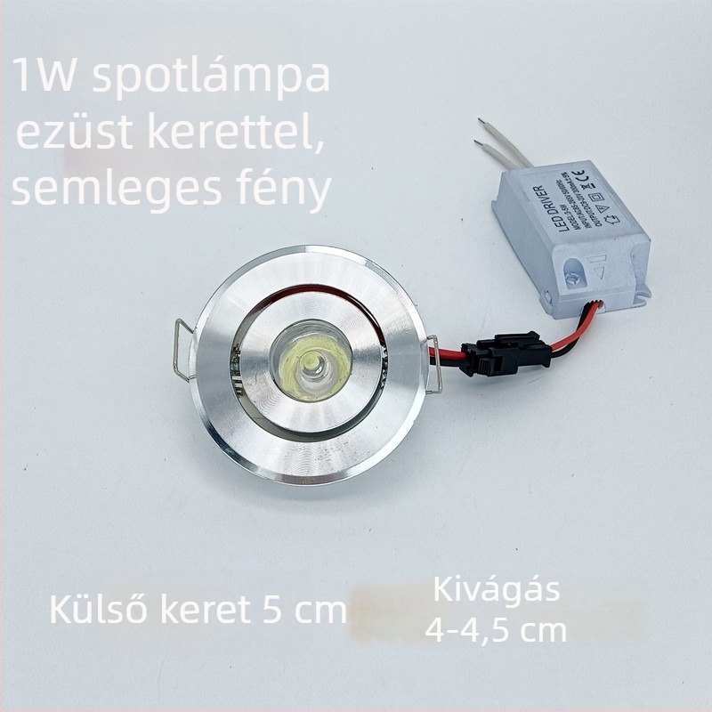 2026 LED mini spotlámpa csillagos ég effektussal nappaliba és a hálószobába, COB mennyezeti világítás, visszaverődésmentes, vitrinekhez és szekrényekhez, A ló éve