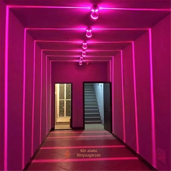 LED ablakpárkány LED-reflektor folyosókra és KTV-klubokba, színváltó fény és marquee hatású fény a szállodai folyosókhoz