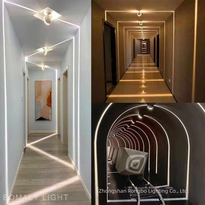 LED ablakpárkány LED-reflektor folyosókra és KTV-klubokba, színváltó fény és marquee hatású fény a szállodai folyosókhoz
