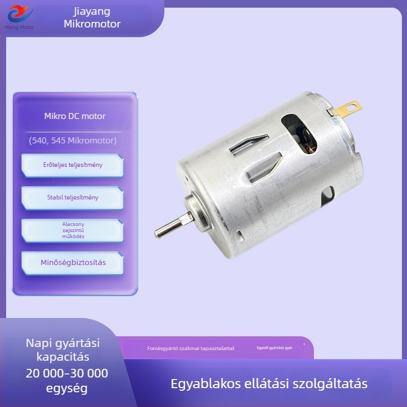 545-ös motor horonyval szerszámokhoz: rezgő motor, vízpumpa, masszírozó, játékautó-motor