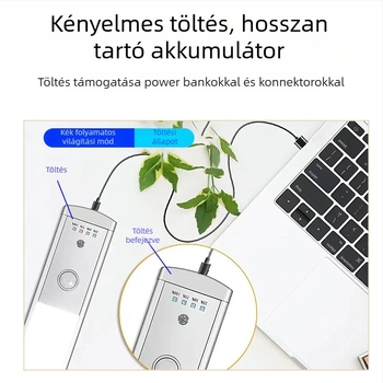 Ultra vékony LED mozgásérzékelős világítás szekrényhez, mágneses szalaggal, újratölthető éjjeli lámpa a hálószobába
