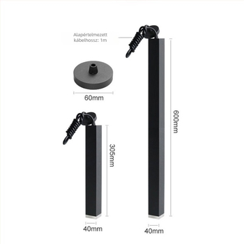 Új LED éttermi lámpa skandináv négyzetes stílusban, felületi montázsú downlight és spotlámpa, ideális éttermekbe, szállodákba és bárokba.