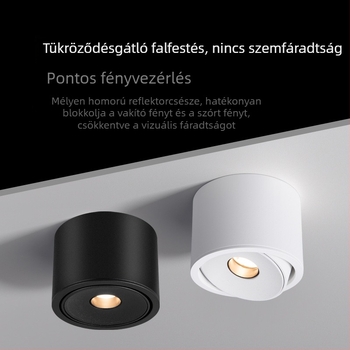Ultra vékony COB spotlámpa állítható fényszögekkel (3°, 8°, 15°) teaház hangulatához, 3W