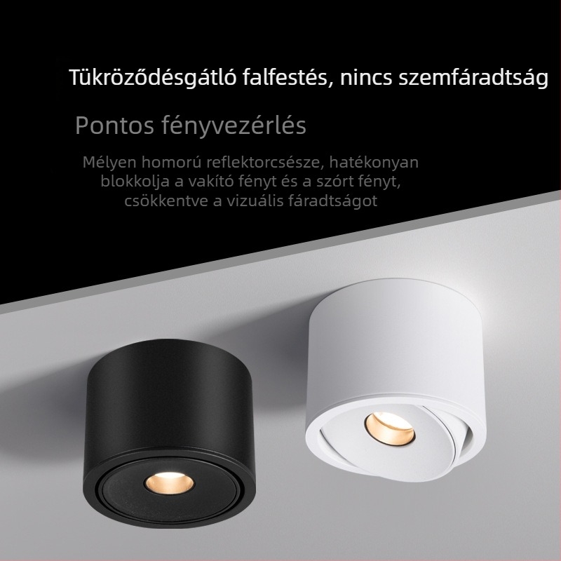 Ultra vékony COB spotlámpa állítható fényszögekkel (3°, 8°, 15°) teaház hangulatához, 3W