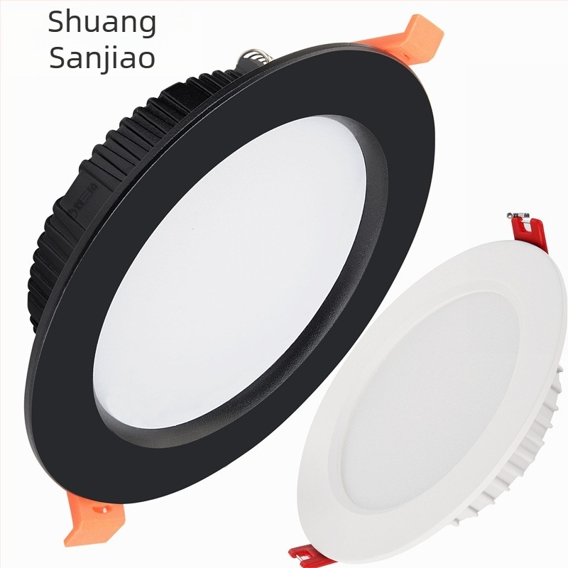 LED beépíthető mennyezeti lámpa, 75 mm nyílás, öntött alumínium ház, párásodás elleni, tükröződésmentes, nappalira