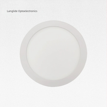 Felszínre szerelt, szélesfeszültségű LED mennyezeti downlight előszoba és folyosóhoz, 12W, 6000K, alumínium ház, modern minimalista stílus