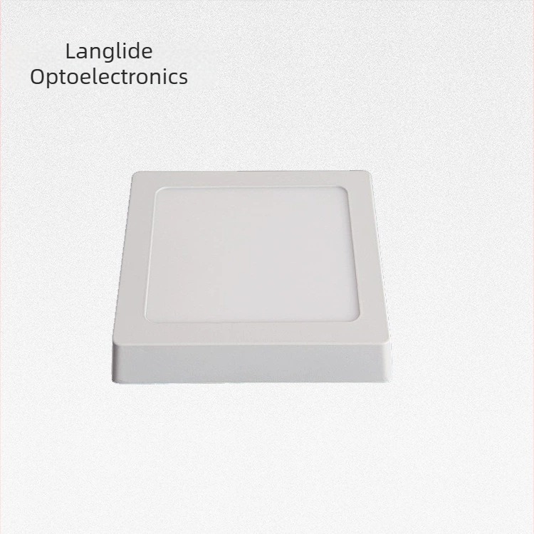 Felszínre szerelt, szélesfeszültségű LED mennyezeti downlight előszoba és folyosóhoz, 12W, 6000K, alumínium ház, modern minimalista stílus