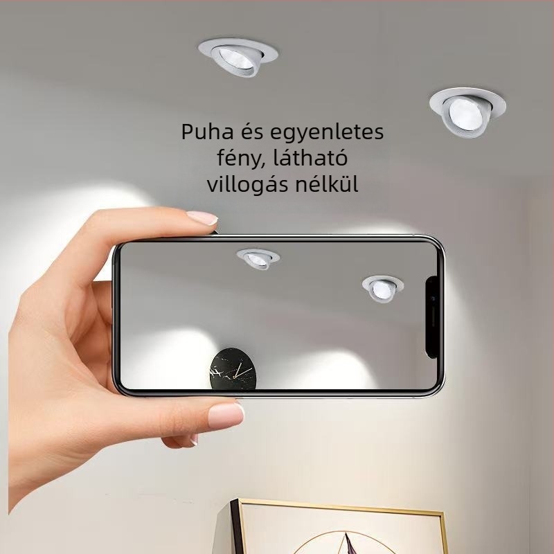 Beépített LED mennyezeti spotlámpa kereskedelmi ruhabolt számára, falmosó világítás, állítható szög, 30W