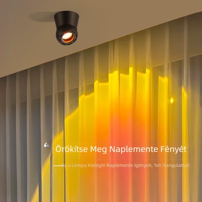 LED beépített fali mosó világítás, előcsarnokba és hálószobába, modern minimalista stílus, Dawn Blue
