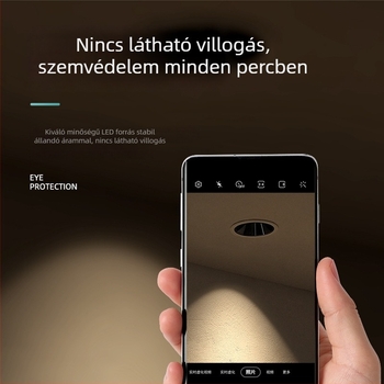 Folyosóhoz tervezett beépített COB intelligens spotlámpa, mély anti-glare funkcióval