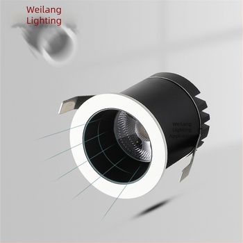 LED mini beépített COB spotlámpa, tükröződésmentes, mennyezeti világítás csillagos ég effektussal borospulthoz