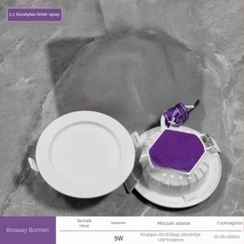 Borme LED mennyezeti downlight öntött alumíniumból – beépített világítás otthoni és projekt felhasználásra