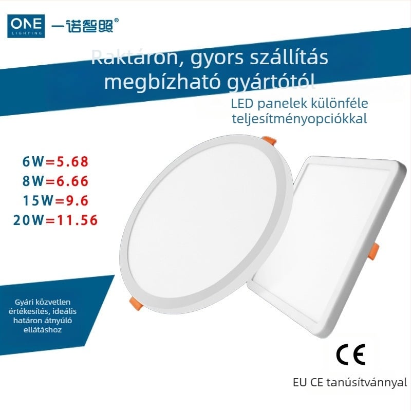 LED ultra vékony beépíthető mennyezeti downlight, állítható kivágás, mennyezeti panel világítás, 4 hüvelyk és 2,5 hüvelyk