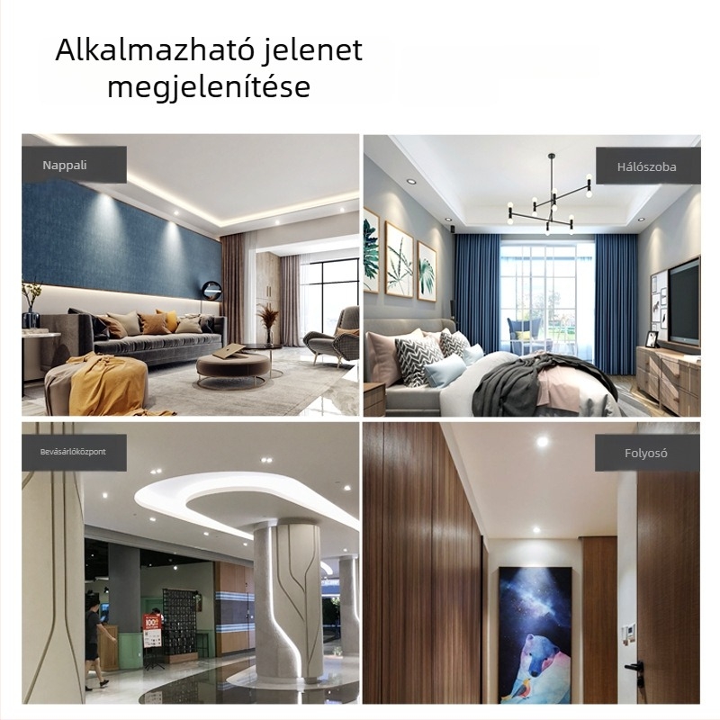 LED ultra vékony beépíthető mennyezeti downlight, állítható kivágás, mennyezeti panel világítás, 4 hüvelyk és 2,5 hüvelyk