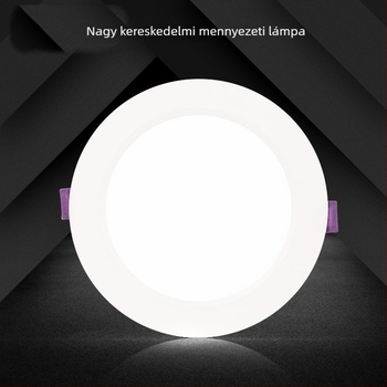 Beépíthető LED mennyezeti downlight, ultra vékony, Kerui chip, nagy fényerő, energiatakarékos, alumínium ház