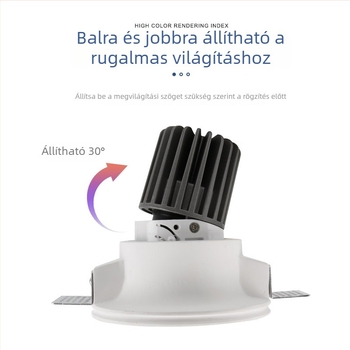 Beépített gipszből készült falikar keret nélküli spotfénnyel, LED világítással, szállodák, nappali és otthoni használatra – főfény nélkül, Little Hill