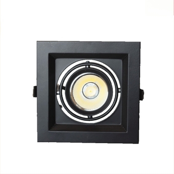COB LED spotlámpa, két lámpával, nagy teljesítményű, CRI 80–89, ruházati bolt számára