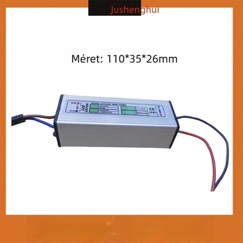 LED alacsonyfeszültségű vízálló meghajtó tápegység reflektorokhoz és víz alatti világításhoz, izolált típus, bemenet DC12V/DC24V