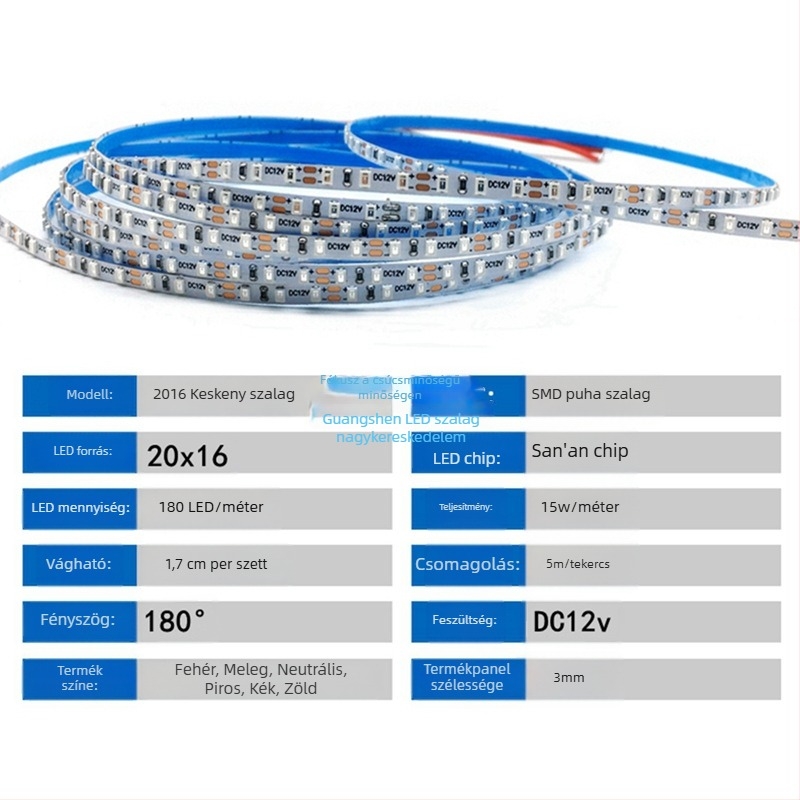 2835 LED-szalag, 120 LED, 12V, keskeny PCB 3mm/4mm, nagy fényerő, oldalsó megvilágítás hátteret adó LED-lámpa KTV-hez és bárhoz, vonalvilágítás