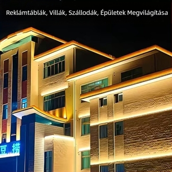 LED 220V több színű falmosó lámpa kültéri használatra, IP67, lineáris LED-projektor